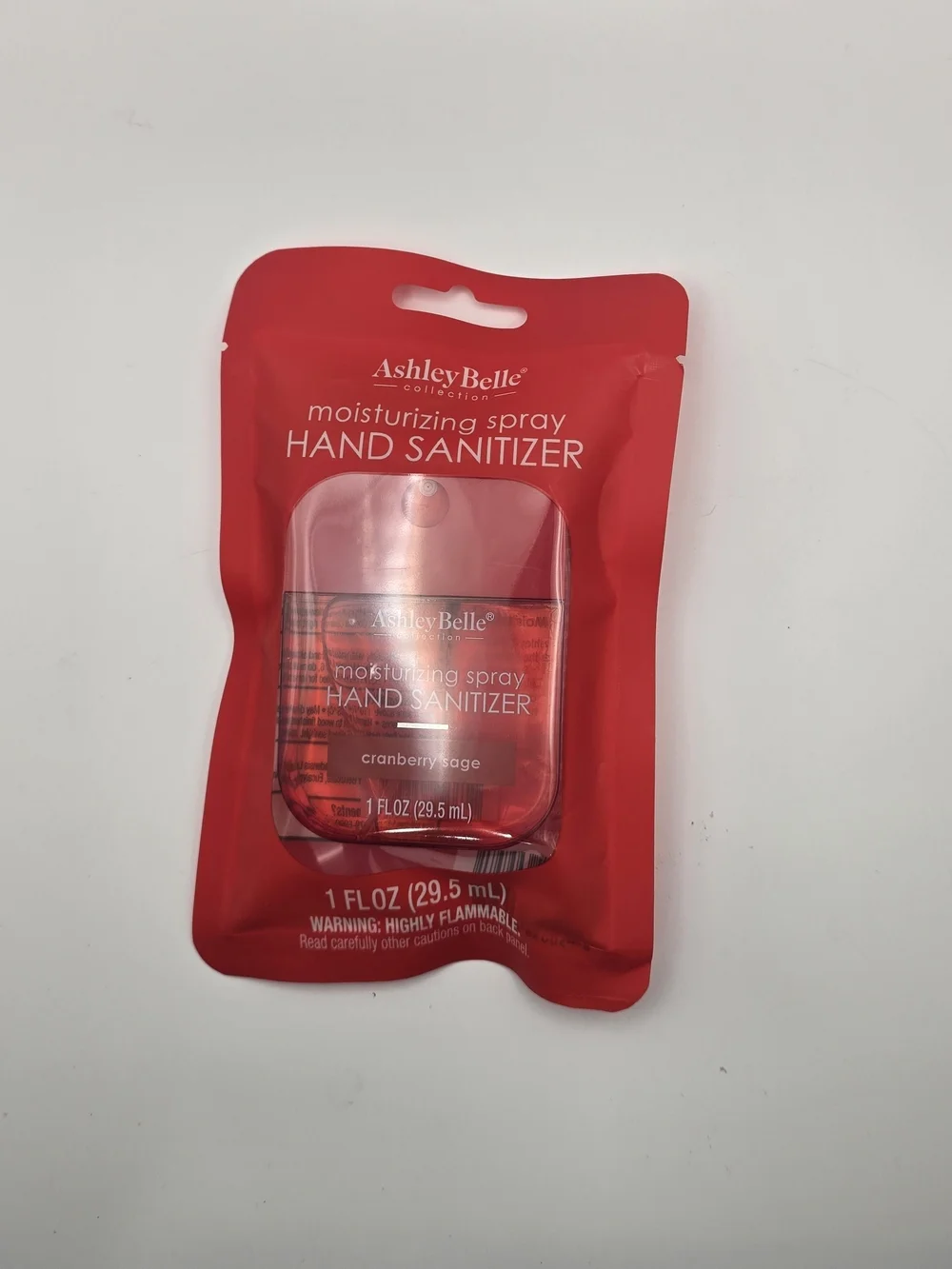 Moisturizing Spray Hand Sanitizer - Red (Cranberry Sage)